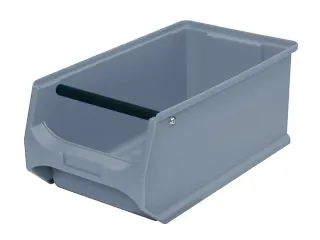 Zichtbak Grip 150x200x350mm Pp Met Draaggreep Grijs - 1