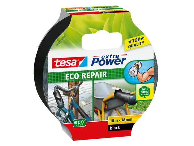 Reparatietape Tesa 56431 eco 38mmx10m zwart