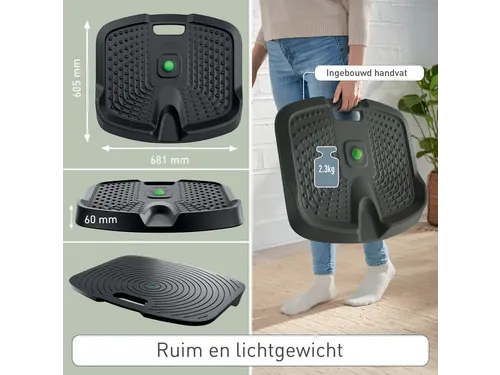 Ergo Active anti-vermoeidheidsmat 605x60x681mm zwart