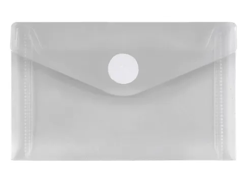 Enveloptas Foldersys 65x105mm PP transparant