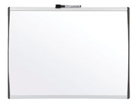 Nobo droog uitwisbaar whitebord met gewelfde lijst 58.5x43cm