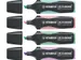 Surligneur Stabilo GREEN BOSS 6070/4 pastel assorti étui 4 pièces