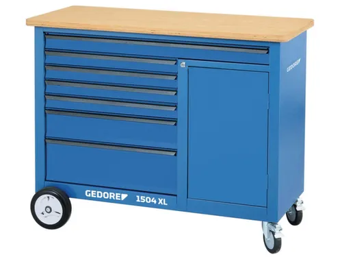 GEDORE 1504 XL-TS-308 Rollerwerkbank met assortiment