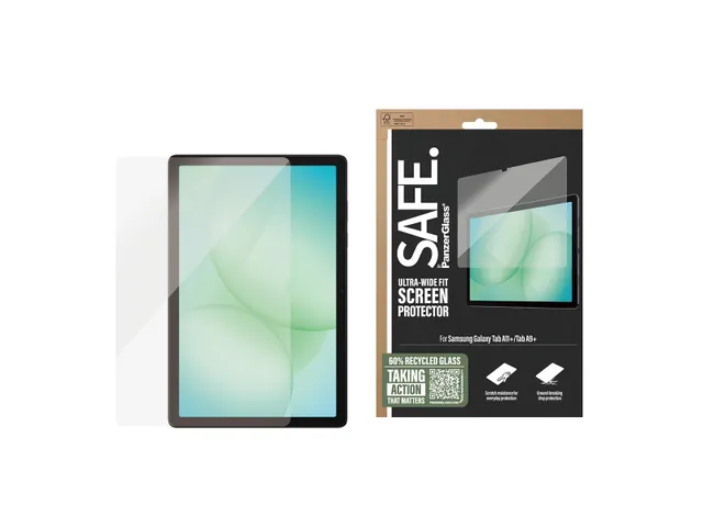 PanzerGlass SAFE. by Screen Protector Samsung Galaxy Tab A11+ | Tab