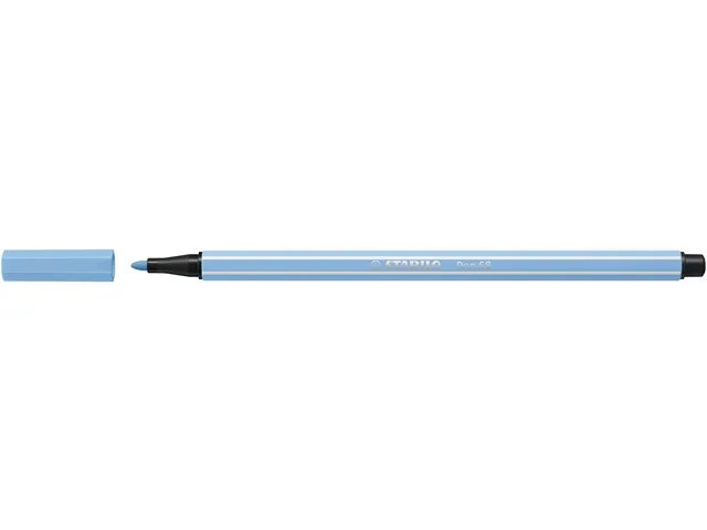 Feutre STABILO Pen 68/11 Medium bleu cobalt clair