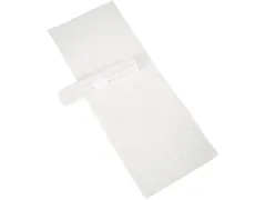 Vuilniszak 20 micron 60x80x 0.02 cm 60L Transparant HDPE 20x rol 20st