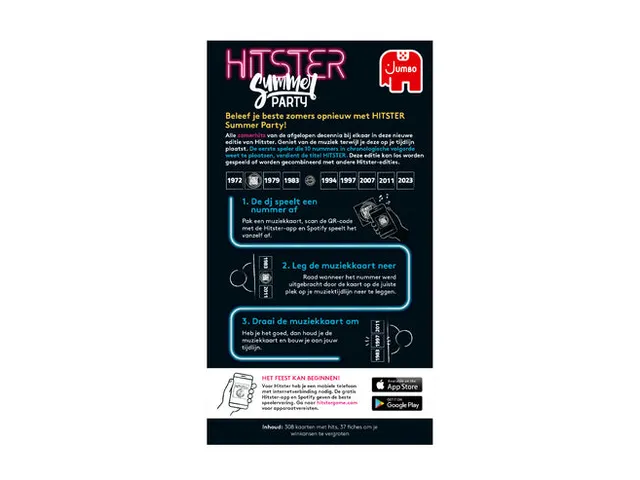 Jumbo Muziekspel Hitster Summer 16+