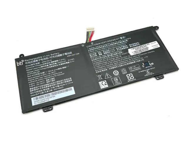 Origin Storage 4588105-2S-BTI, 6000 mAh, 45 Wh, Lithium-Ion (Li-Ion),