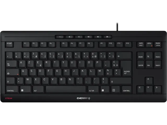 CHERRY STREAM TKL Keyboard JK-8600FR-2 zwart Azerty