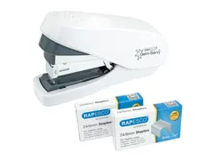 Nietmachine Rapesco Germ-Savvy Less Effort Eco antibacterieel wit