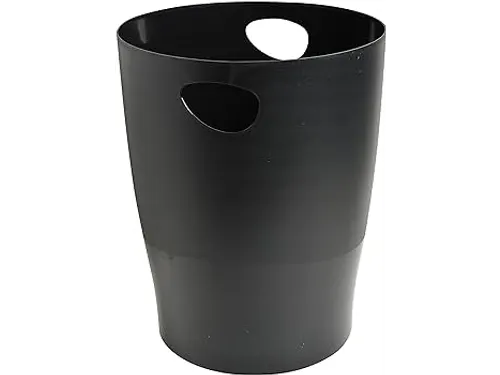 ECOBIN Office Papiermand 15 L assorti zwart/grijs