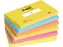 Memoblok 3M Post-it 655 76x127mm Energetic Colours