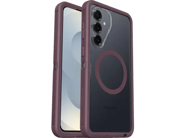 Defender Pro XT Samsung S26 Plus Hoesje Magnetic Paars Transparant