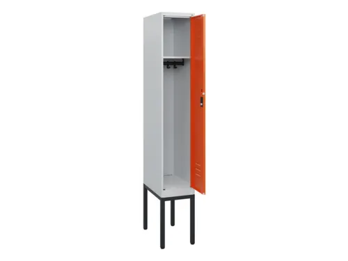 locker,HxBxD 1950x300x500mm,1vak,vak B 300mm,cil.-slot,voetonderstel