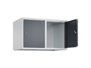 opzetkast,v. locker,2vak.,vak B 400mm,HxBxD 500x800x500mm,cilinderslot - 1