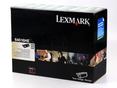 Cartouche toner Lexmark 64016HE Optra T noir