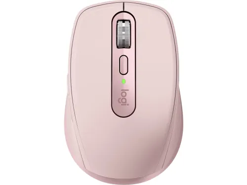 Mx Anywhere 3S Ergonomische Muis Wit Roze