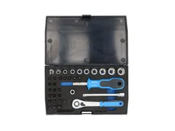 D 20 SME-20 Dopsleutelset 1/4 inch 37-delig UD-IN-IS-PH-PZ-TX