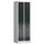 Dubbeldekse garderobekast 1800x590x500mm 2x2vak klink RAL7035 RAL7016