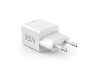 Oplader Hama USB-C/USB-A Mini PD 30W wit - 14
