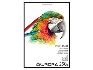 Tekenblok Aurora A4 20 vel 250 gram Steinbach papier - 1