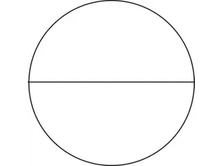 Tafel Ronde Buis Blad Halfrond Hxbxd 72x160x80cm Esdoorn 4voeten Alu - 3