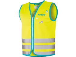 Crazy Monster Jacket Reflecterend Fluohesje Kind Geel Medium