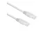 CAT6 U/UTP Netwerkkabel, CCA, 3m, WIT