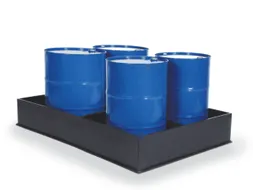 Opvangbak Hdpe 2470x870x245mm V. 6x220l Open Volume 225l