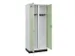 locker voor scheiding van kleding,HxBxD 1950x800x500mm,2vak