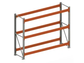 Breedvakstelling Basisveld 2200x2870x800mm 3 Open Etages 2400kg - 1