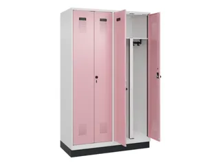 PBM-locker,HxBxD 1950x1200x500mm,4vak,vak B 300mm,draaigrendel - 1