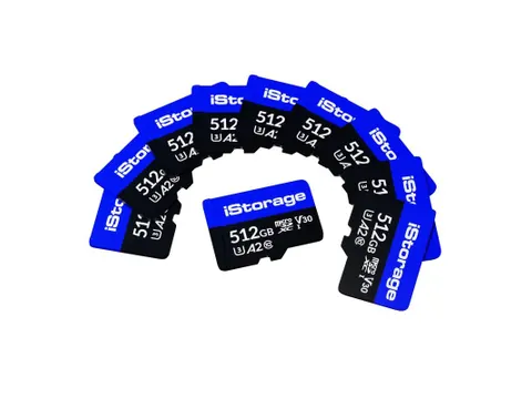 iStorage microSD card |10 pack | 512GB, 512 GB, MicroSDXC, Klasse 10,