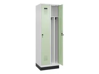 locker voor scheiding van kleding,HxBxD 1950x600x500mm,2vak - 1