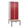 Z-garderobekast,HxBxD 2120x800x815mm,4vak,vak B 400mm,cil.-slot