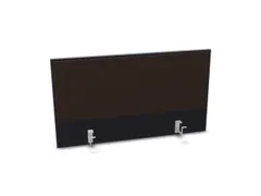 panneau de rehausse p. table de bureau CC-noir BN2036-marron