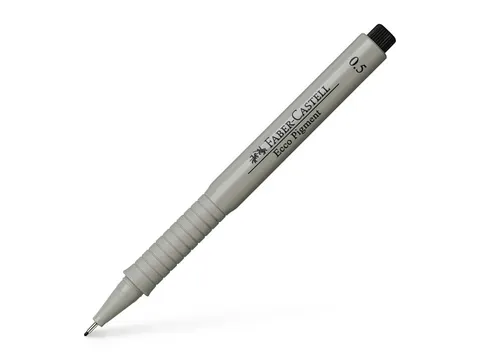 Tekenpen Faber Castell Ecco Pigment 0.5Mm Zwart