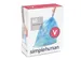 Simplehuman Afvalzak code V 16-18 liter blauw 60 stuks