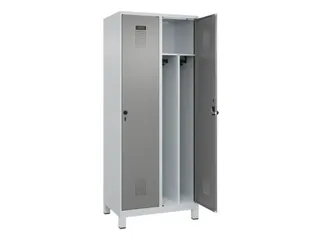 locker voor scheiding van kleding,HxBxD 1950x800x500mm,2vak - 1