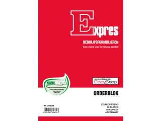 Expres orderblok A5 Nederlandstalig dupli 50 x 2 vel - 1