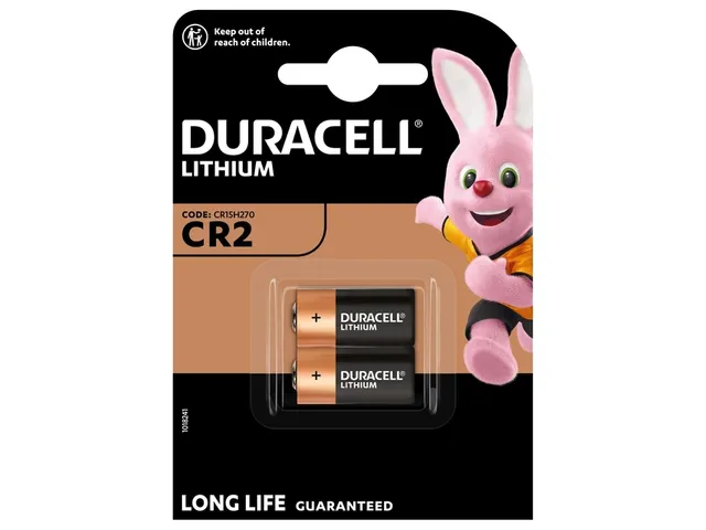 Batterij Duracell 2x CR2 lithium