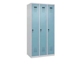 locker voor scheiding van kleding,HxBxD 1850x900x500mm,3vak - 2