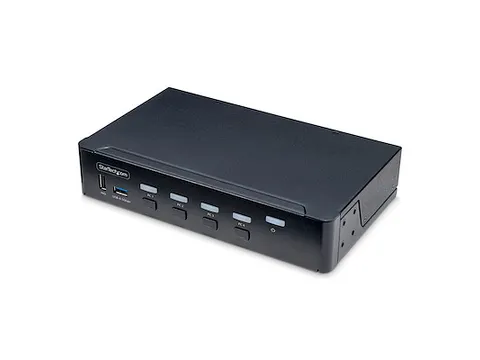 4-Port DisplayPort KVM Switch, Single 4K 60Hz Monitor