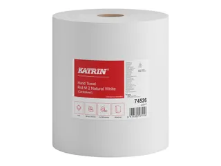 Handdoekrol Katrin Centerfeed M2 74526 2-laags 19cmx135m wit - 4
