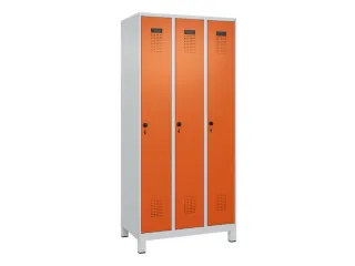 locker voor scheiding van kleding,HxBxD 1950x900x500mm,3vak - 2