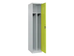 locker voor scheiding van kleding,HxBxD 1850x400x500mm,1vak