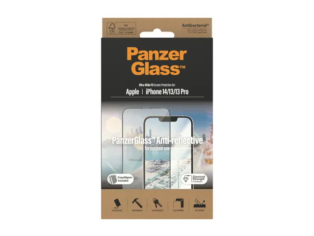 PanzerGlass Anti-reflective Screen Protector iPhone 14 | 13 | 13 Pr