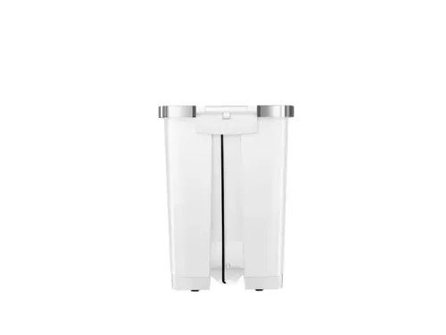 Hana 2 Pedaalemmer 25 liter Wit