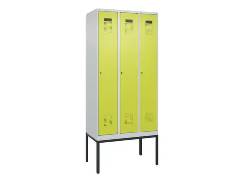 locker voor scheiding van kleding,HxBxD 2120x900x500mm,3vak