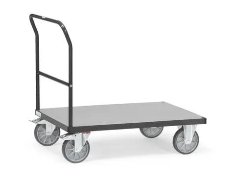 duwbeugelwagen,draagverm. 600kg,laadvl. LxB 1200x800mm,houtplaat